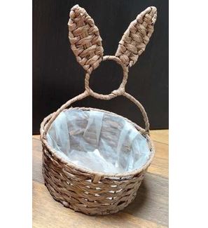 корзина с ушками коричневая корзина с ушками коричневая
